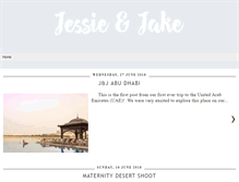 Tablet Screenshot of jessieandjake.com